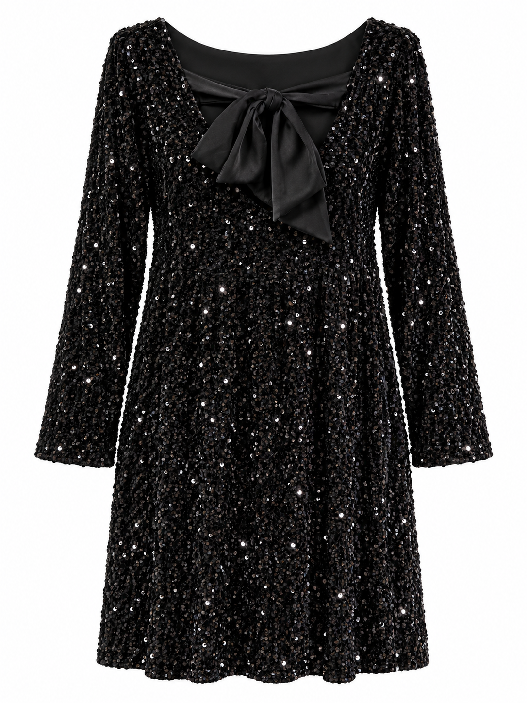 Robe noeud dans le dos