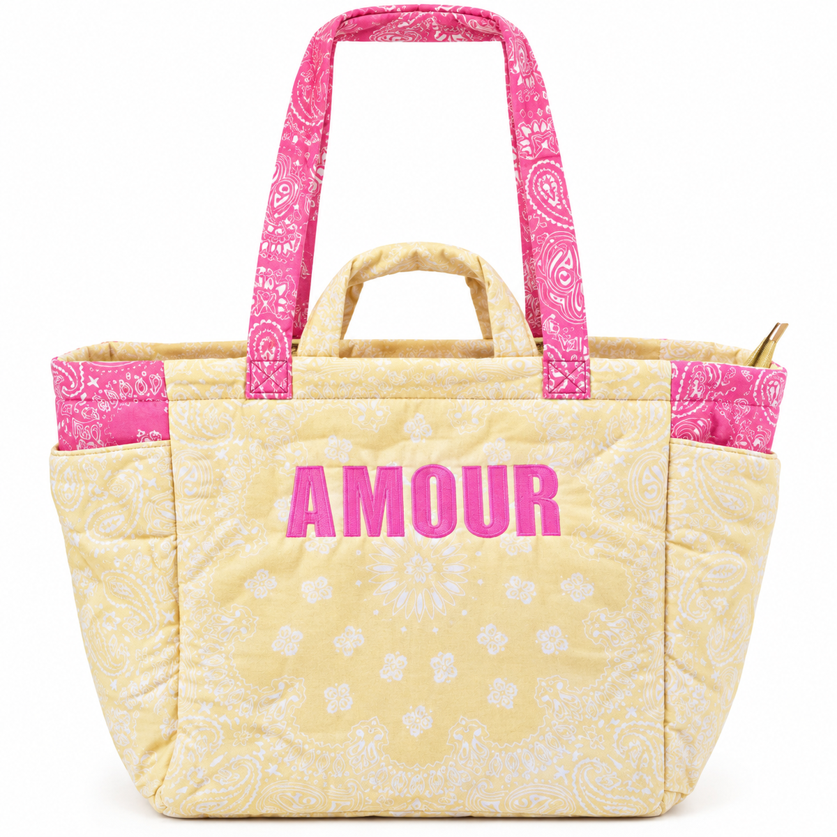 Sac cabas AMOUR rose
