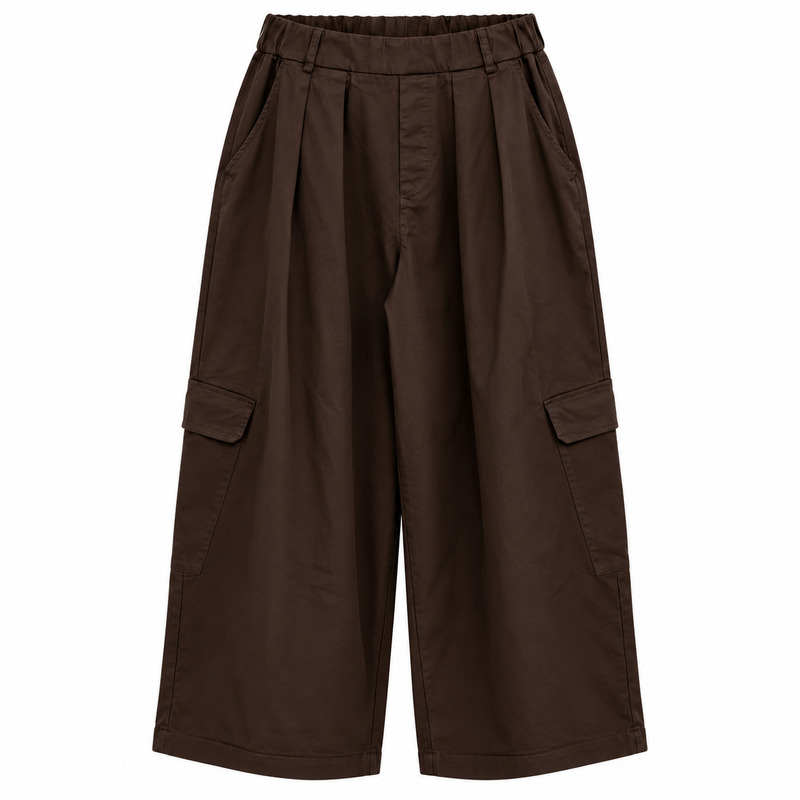 Pantalon cargo Rachida Choco