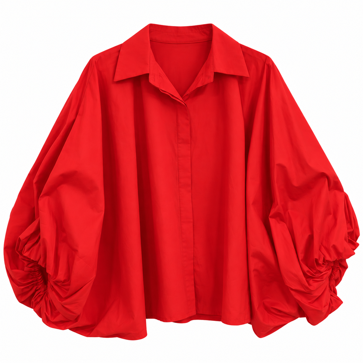 Chemise aliénor rouge