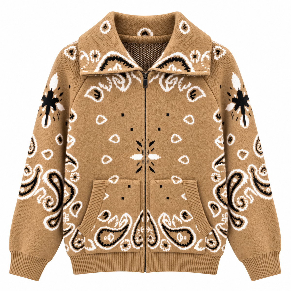 Gilet Bandana Camel