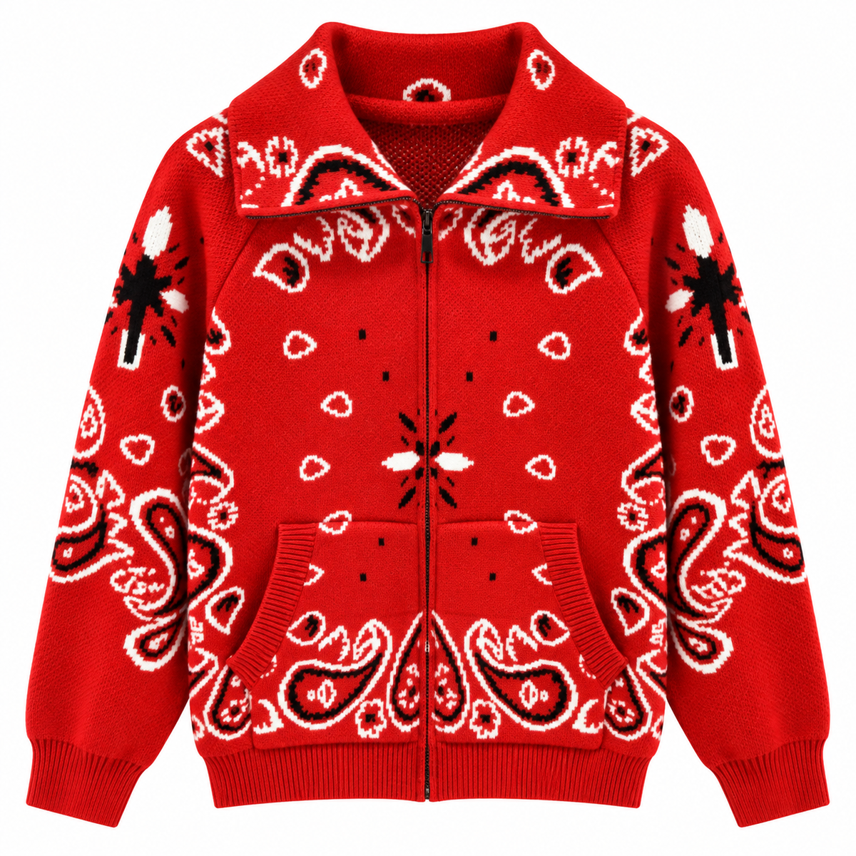 Gilet Bandana Rouge