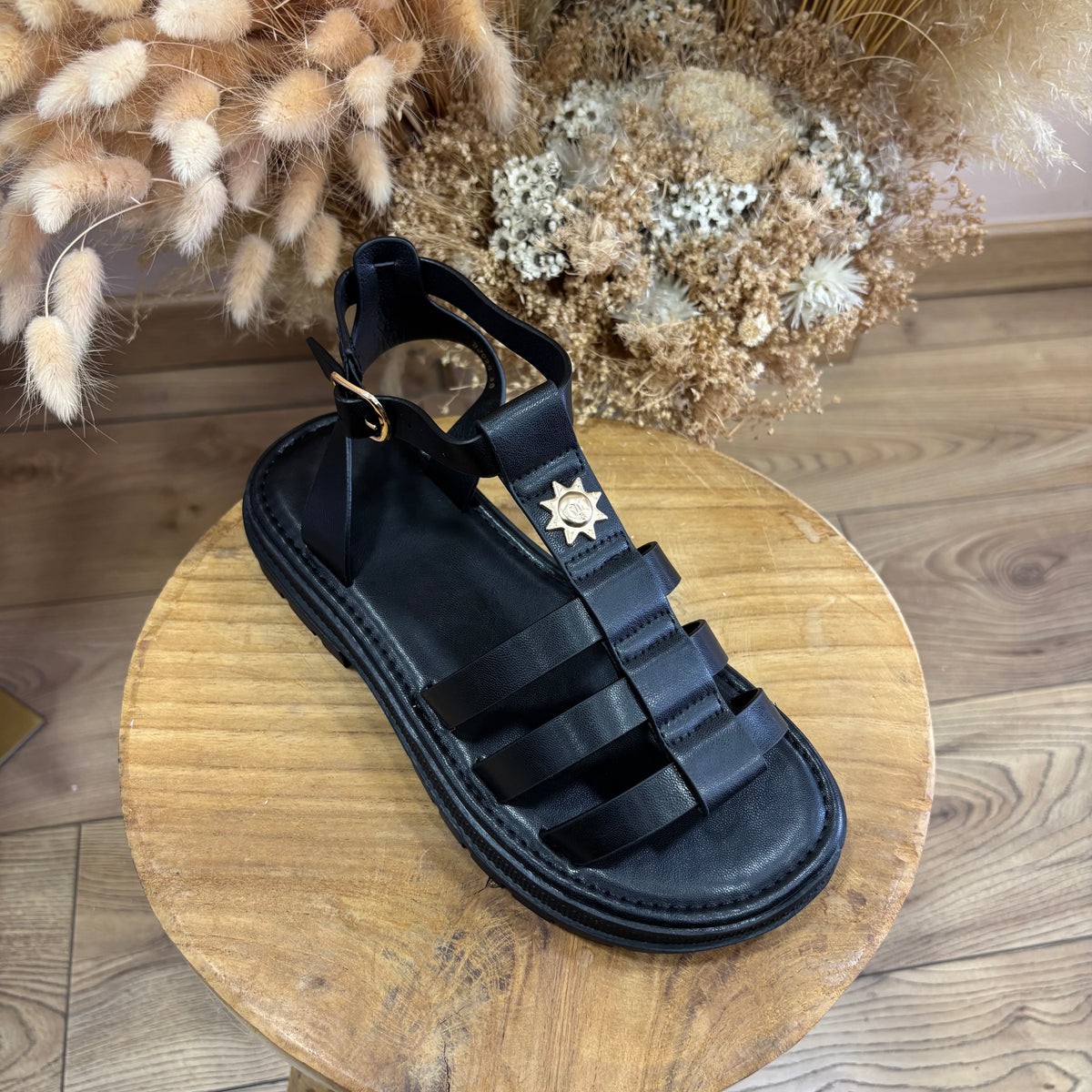 Sandales Sofia noir