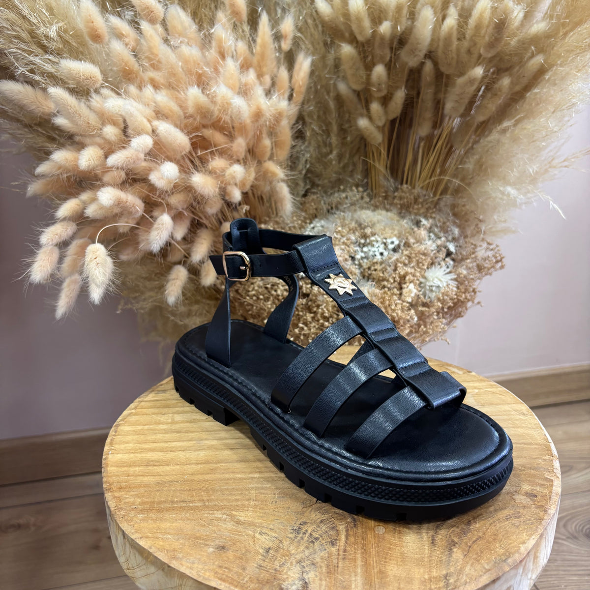 Sandales Sofia noir