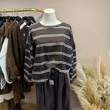 T-shirt manches longues Chocolat