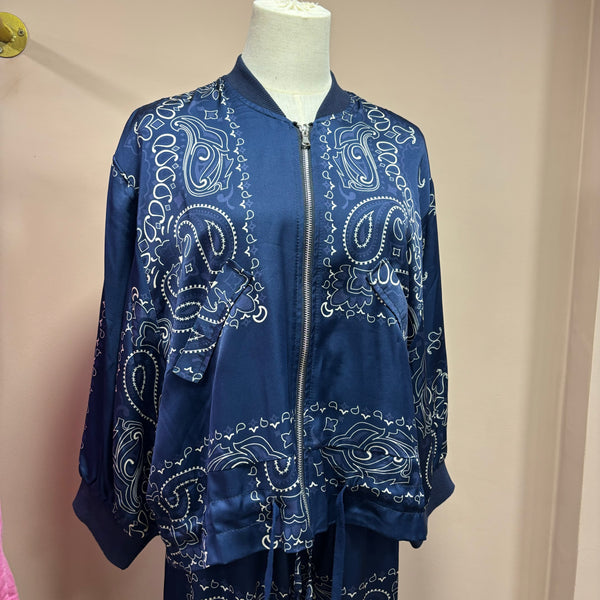 Ensemble bandana bleu