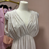 Robe Célianne craie