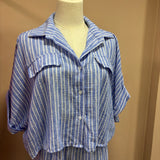 Ensemble Nymia bleu