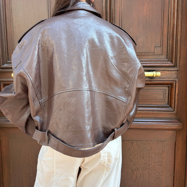 Bomber Franck chocolat