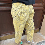 Pantalon Bandana jaune