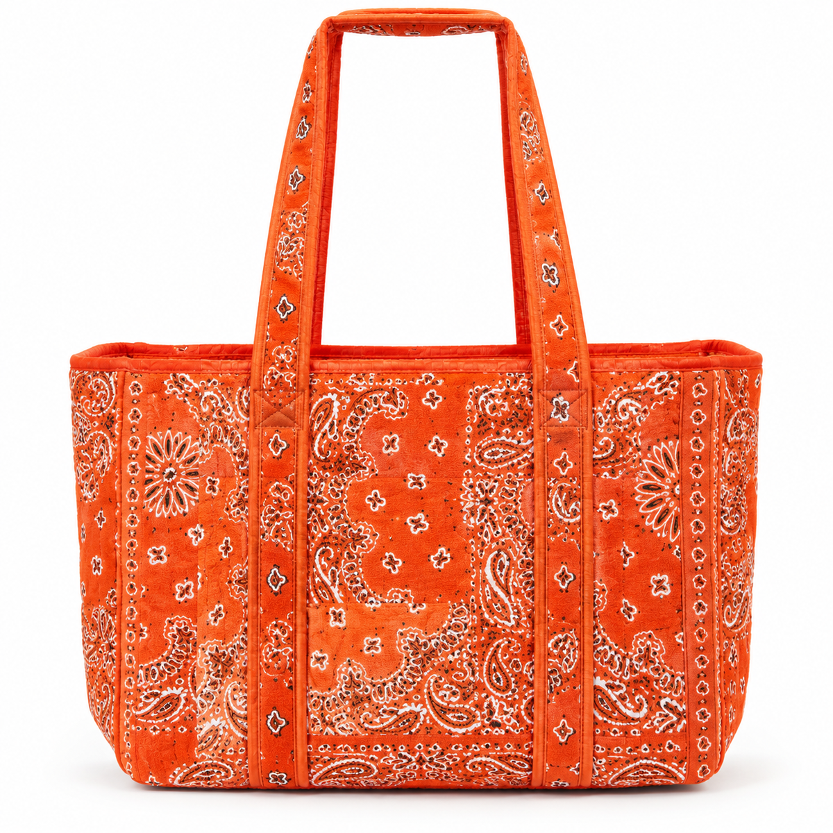 Sac cabas bandana orange