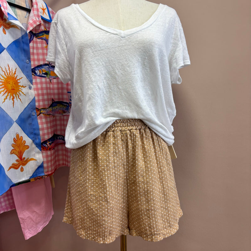 Short beige