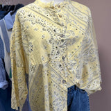 Chemise Bandana jaune