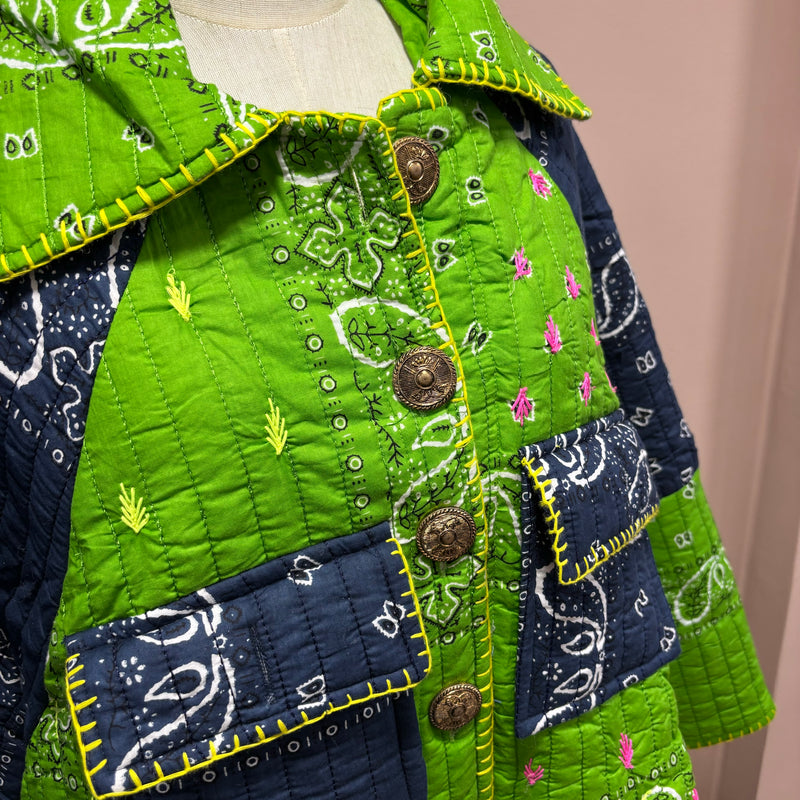 Veste Bandana vert