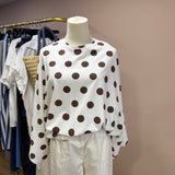 Tee shirt à pois