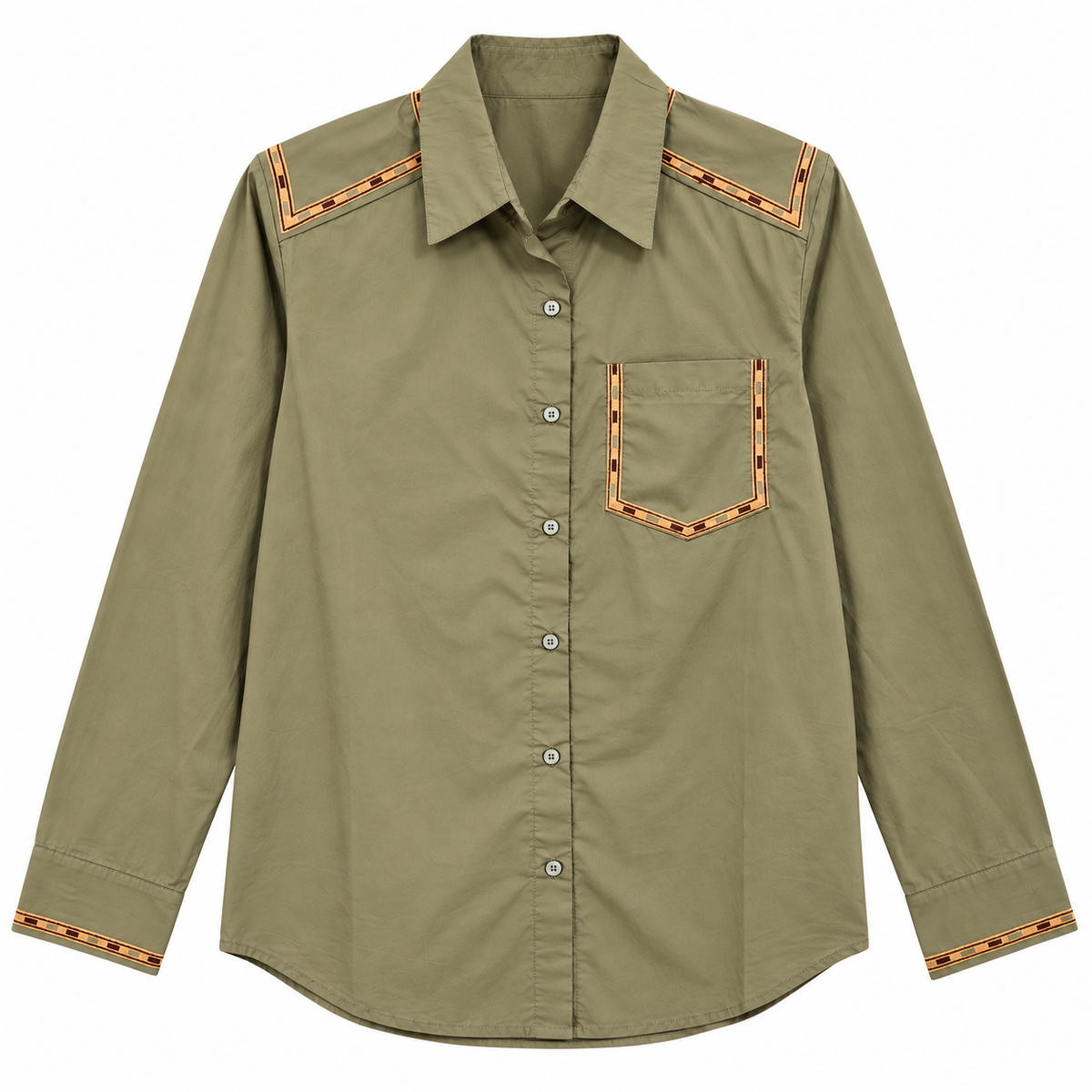 Chemise Sienna kaki