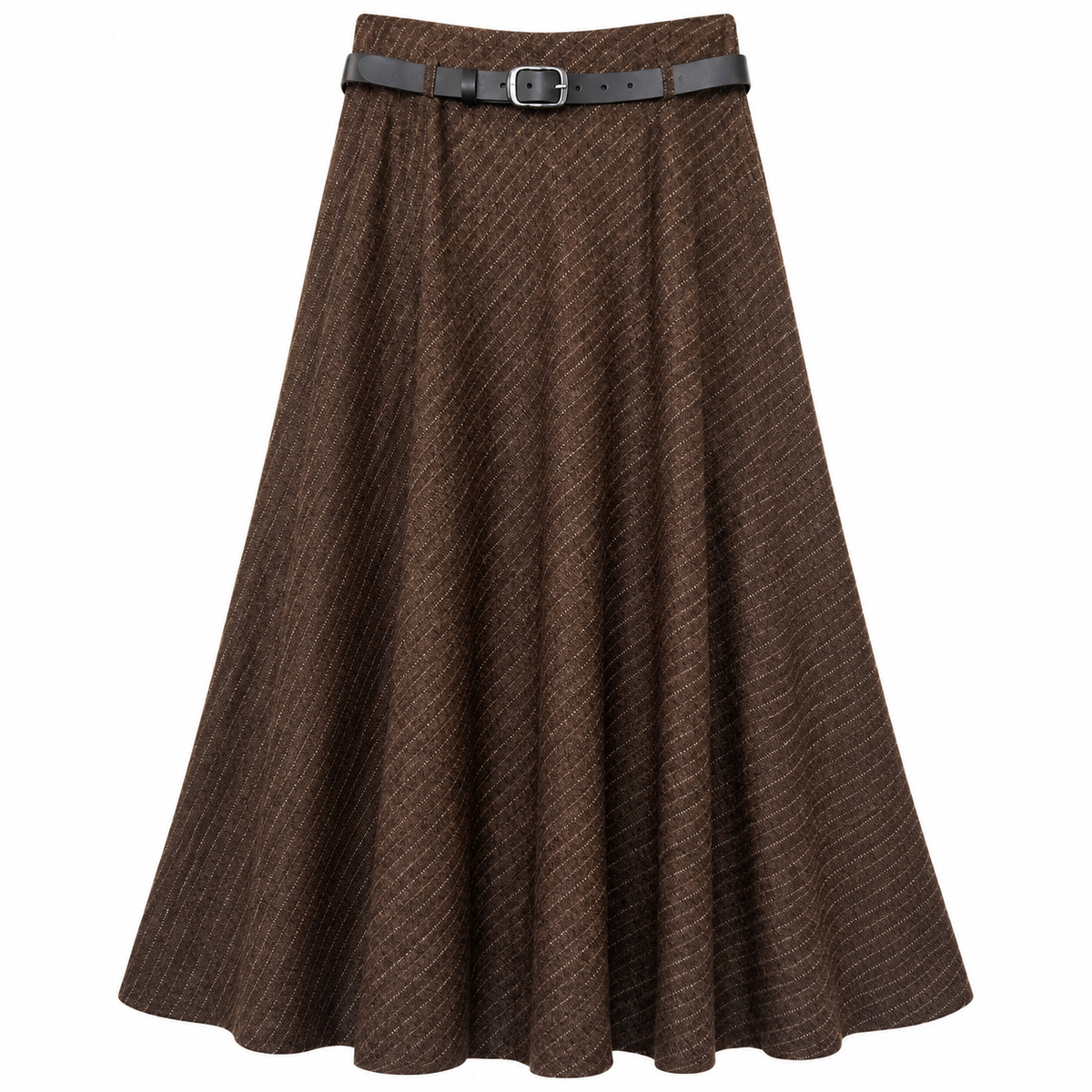 Jupe joselina marron