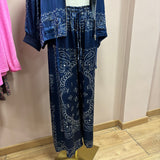 Ensemble bandana bleu