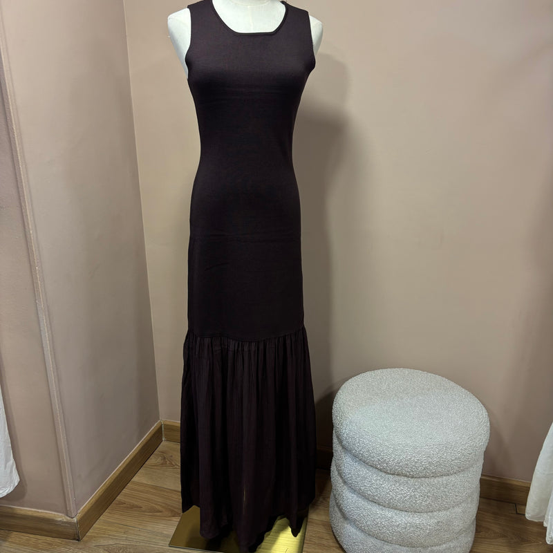 Robe Enaëlle chocolat