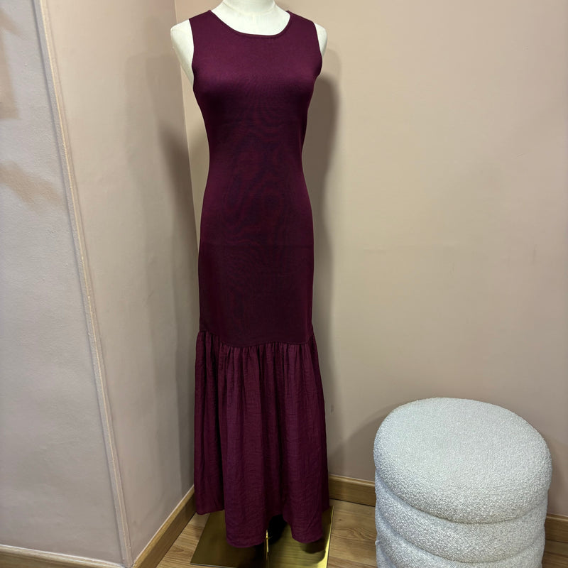 Robe Enaëlle prune