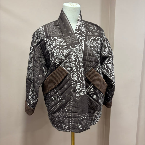 Veste Bandana chocolat