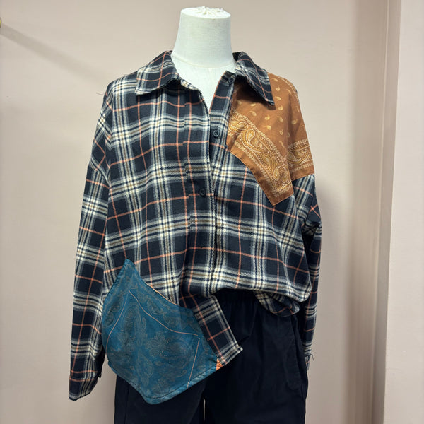 Chemise Amarys marine