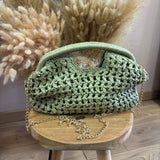 Pochette Agathe vert d’eau