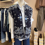 Gilet bandana marine