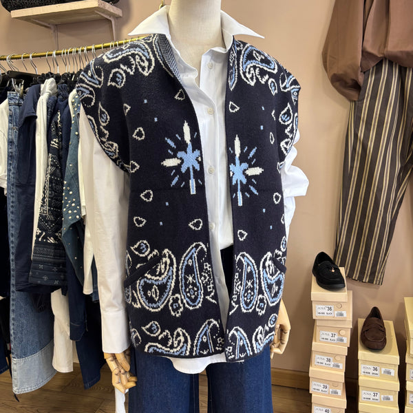 Gilet bandana marine