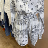 Ensemble Bandana blanc