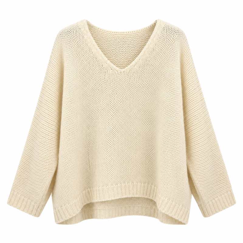 Pull Angèle crème