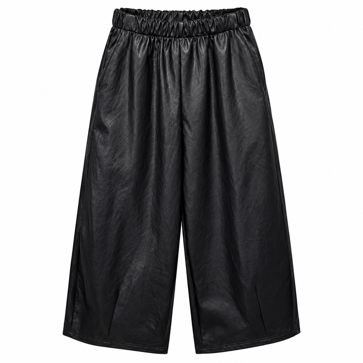 Pantalon simili dan noir