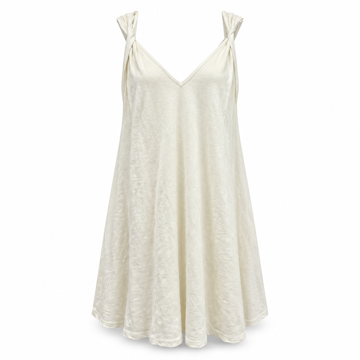 Robe Atlanta blanc cassé
