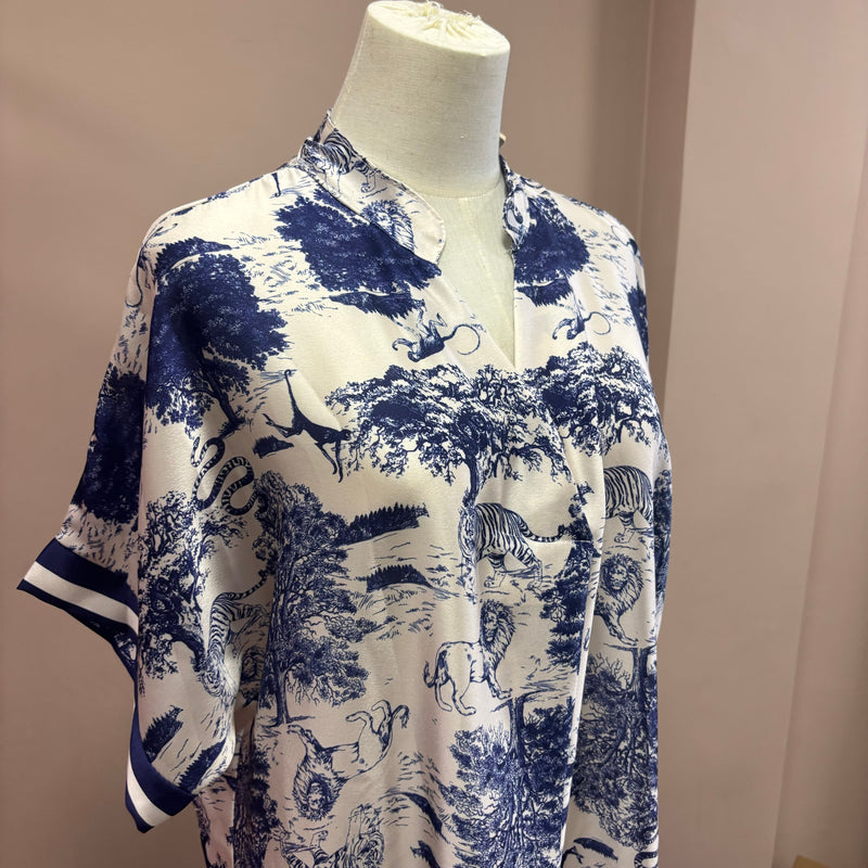 Robe Elinoa bleu