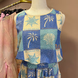 Ensemble éponge bleu