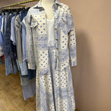 Ensemble bandana bleu clair