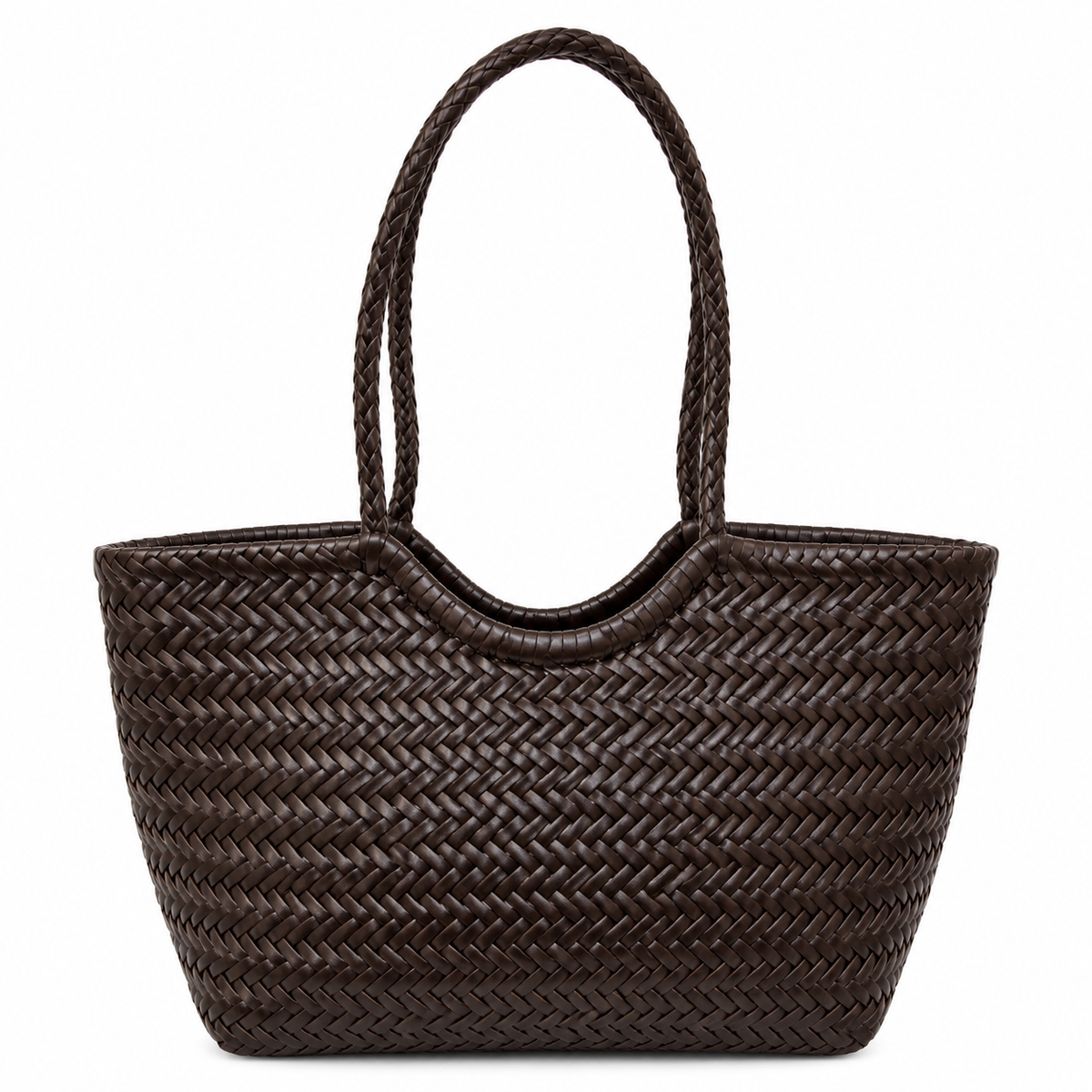Petit sac en cuir marron