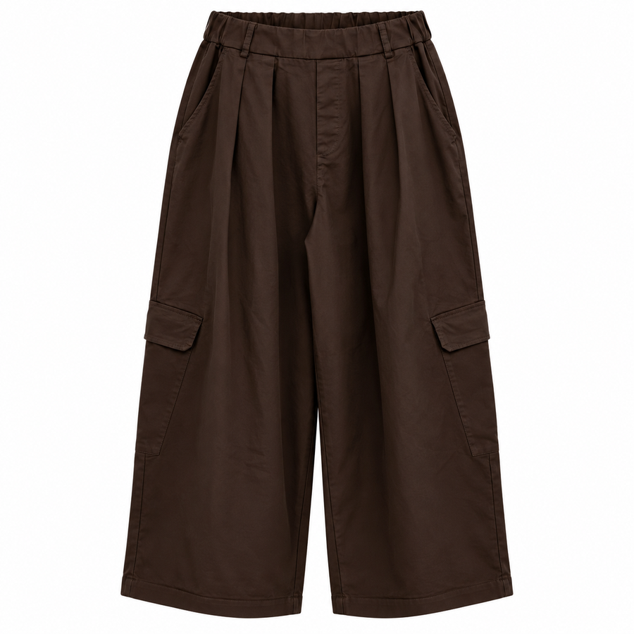 Pantalon cargo Rachida Choco