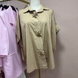 Chemise Starfish caramel