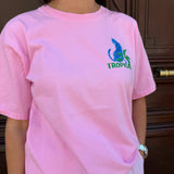 T-shirt tropical rose