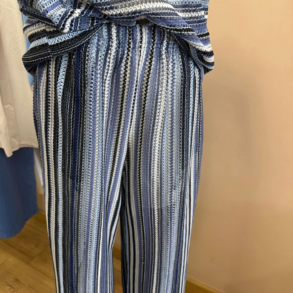 Ensemble Crochet bleu