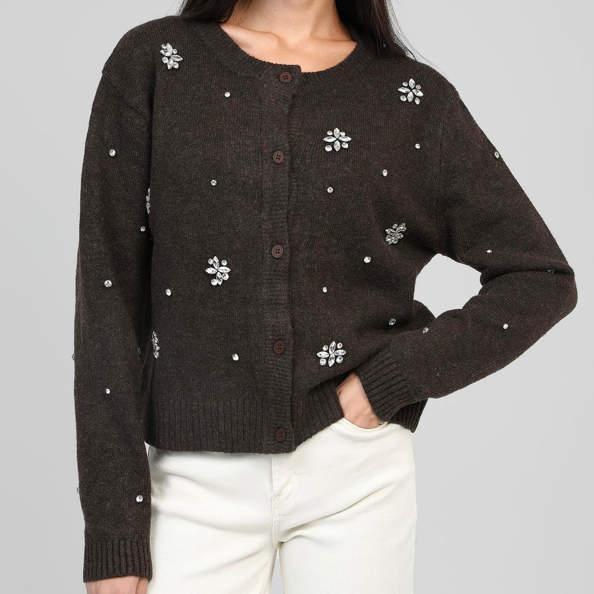 Gilet Norine marron