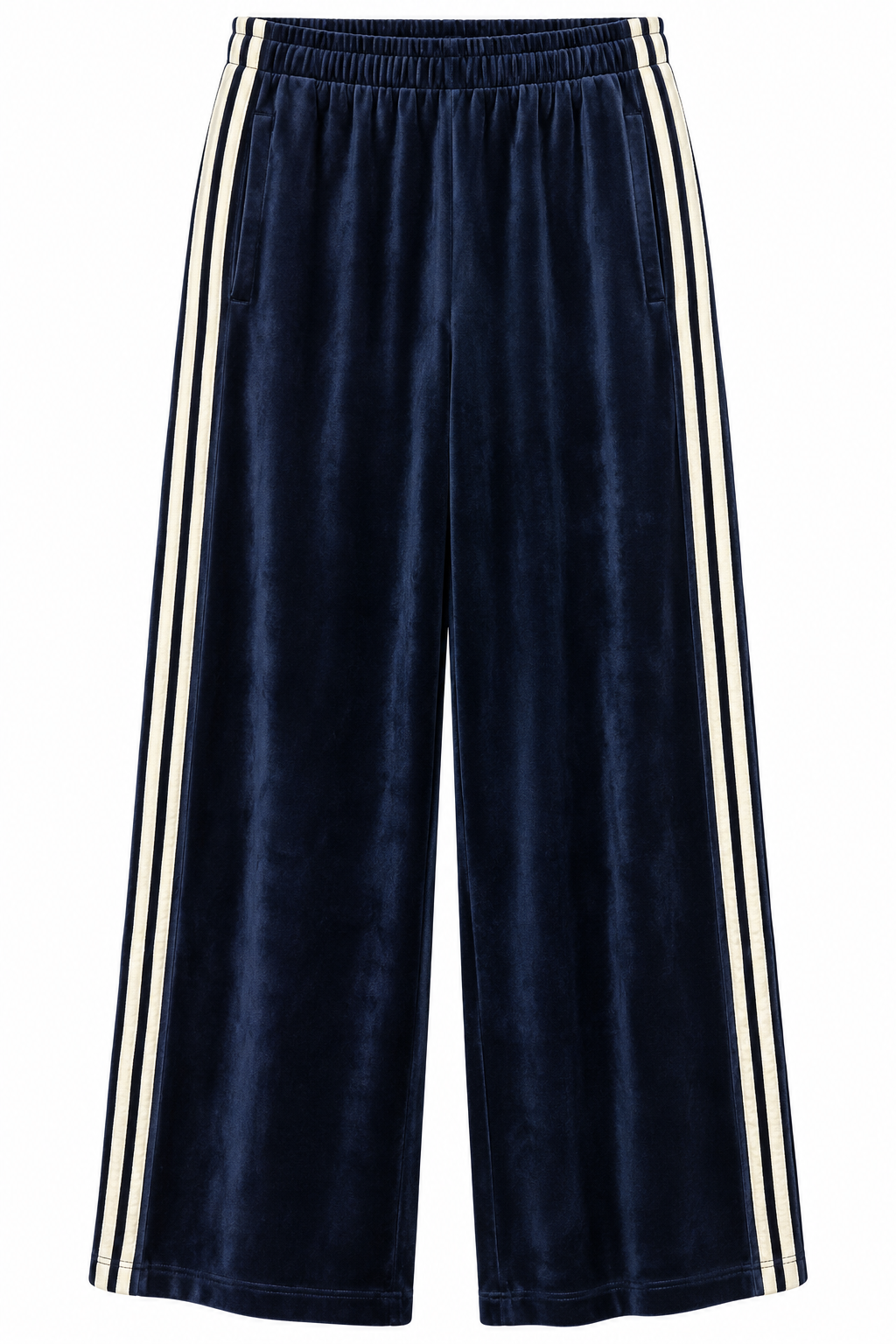 Pantalon velour marine