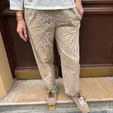 Pantalon Bandana beige