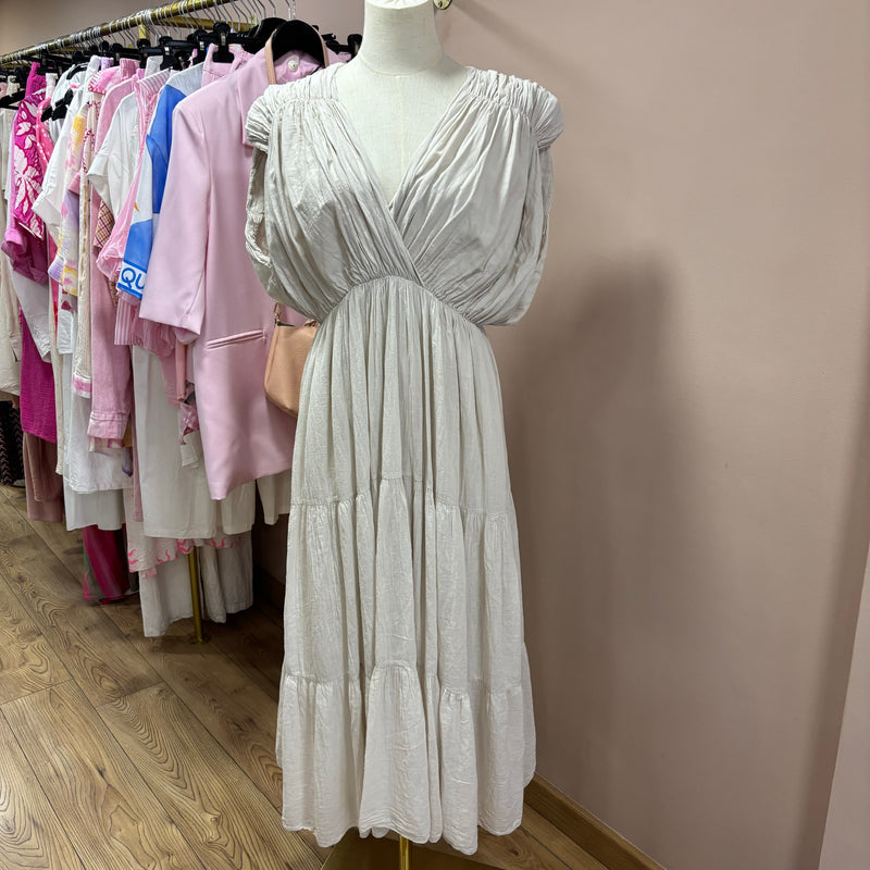 Robe Célianne craie