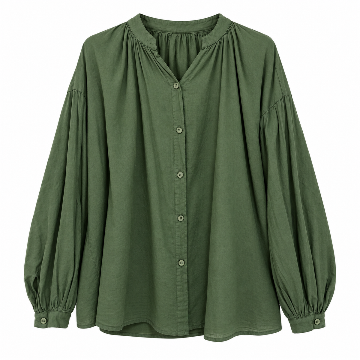Chemise Jo kaki
