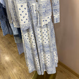 Ensemble bandana bleu clair