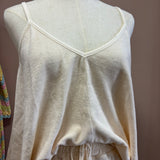 Ensemble Miami beige/blanc
