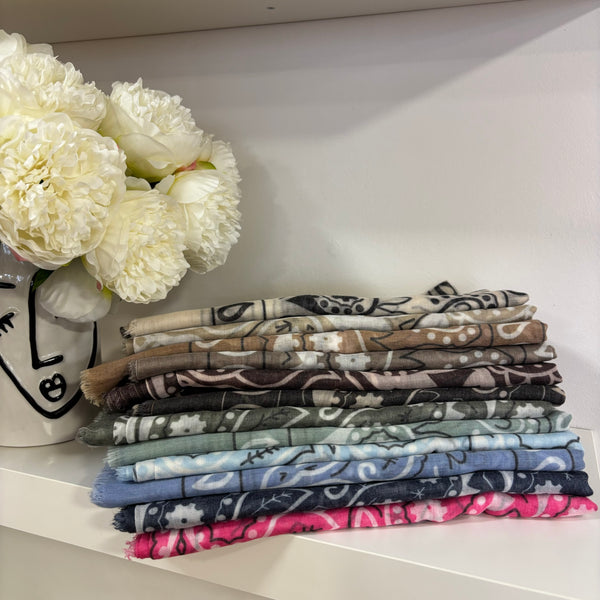 Foulard motif bandana