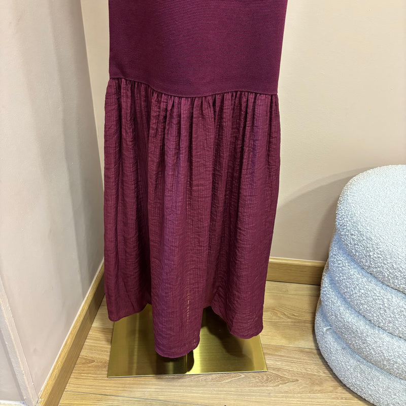 Robe Enaëlle prune